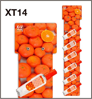 XT13 Tira caple PVC 6 abrazaderas copete digital 